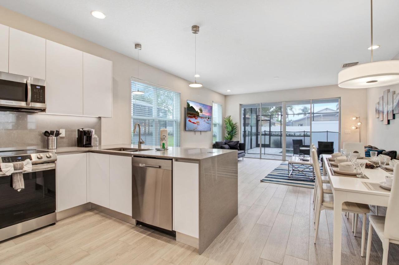 Modern Townhouse Near Disney With Heated Pool Orlando Exterior foto